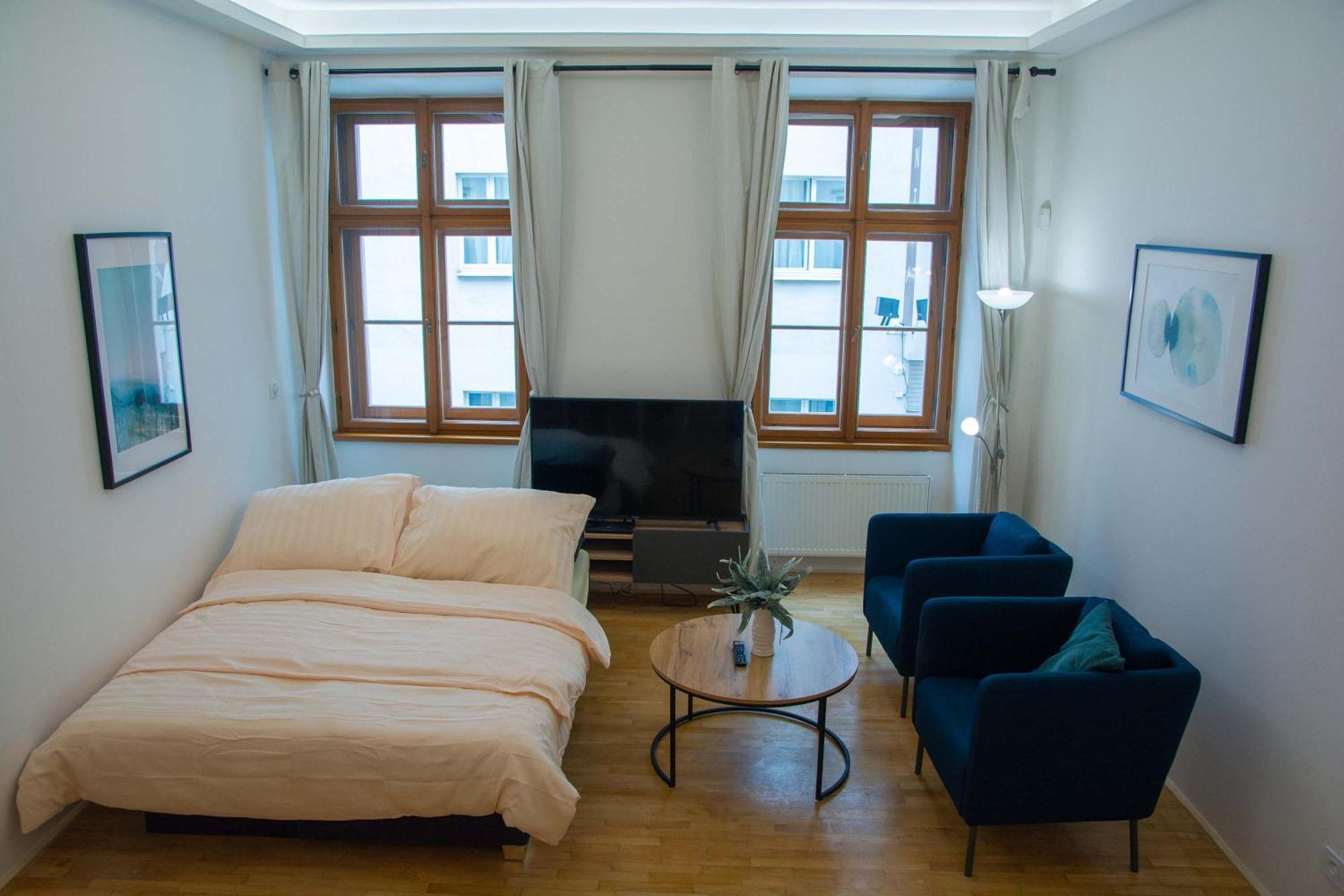 City Centre Apartment With Parking Prague Exterior photo